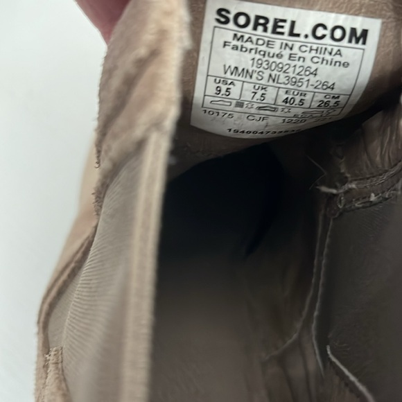 SOREL JOAN UPTOWN CHELSEA BOOTS WOMENS SIZE 9.5 - Picture 6 of 16